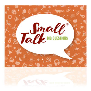 Small Talk Big Questions orange